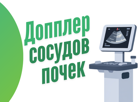 Допплер сосудов почек детям в клинике